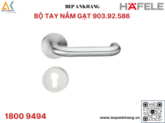 Tay nắm gạt có nắp che Hafele 903.92.586